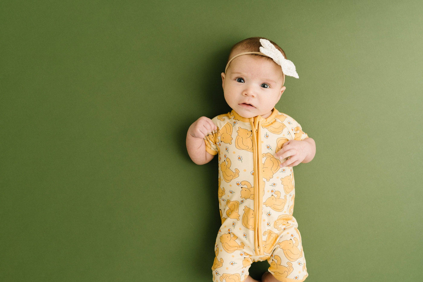 Bamboo Short Romper | Hunny Bear