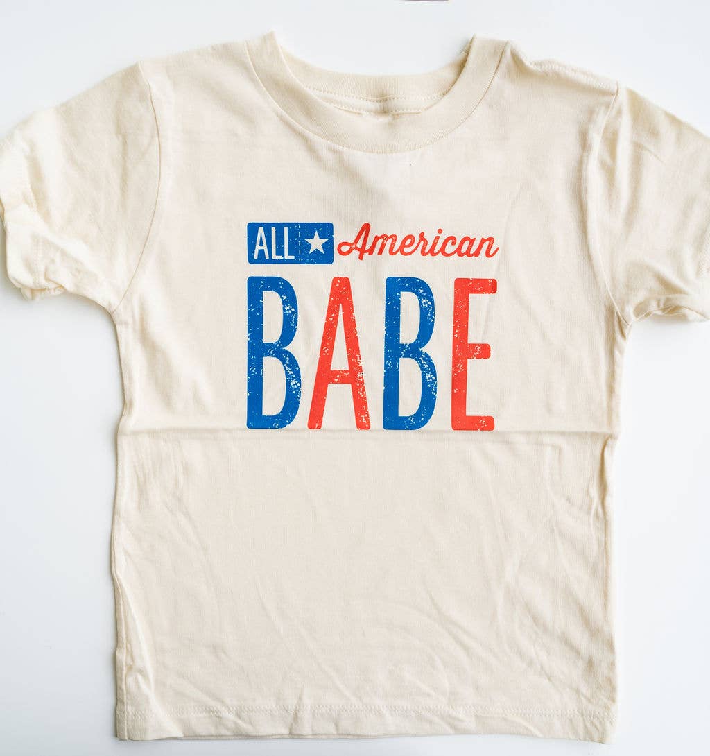 All American Babe Toddler Tee